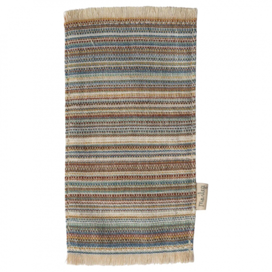 maileg poppenhuis vloerkleed striped - 11,5 cm
