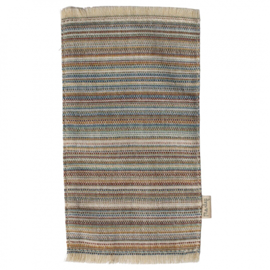 maileg poppenhuis vloerkleed striped - 13,5 cm