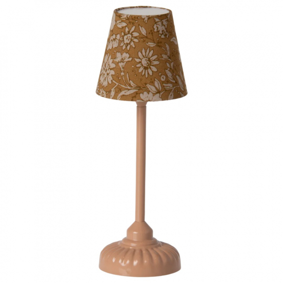 maileg poppenhuis vloerlamp - dark powder - 14 cm