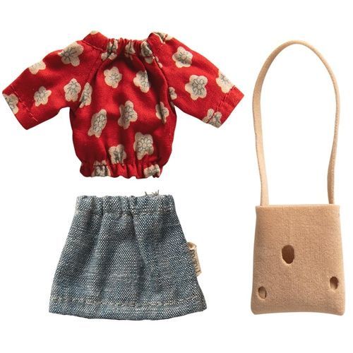 maileg poppenkleding moedermuis - 3-delig 