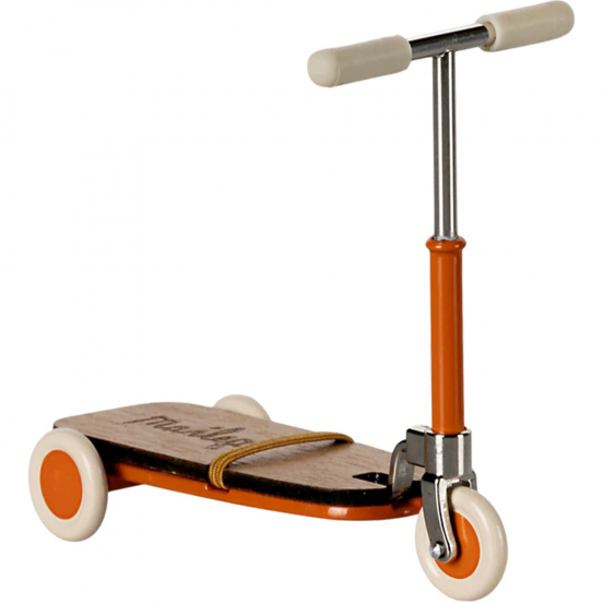 maileg poppenstep oranje - 8 cm