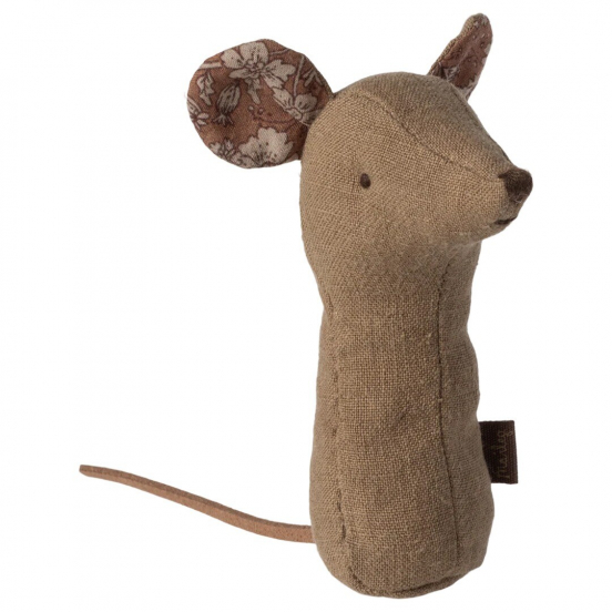 maileg rammelaar lullaby friends muis - 11 cm  