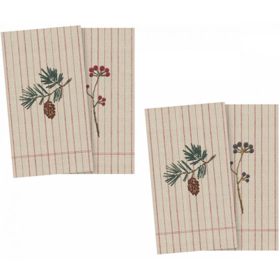 maileg servetten kersttakje - large - 16st