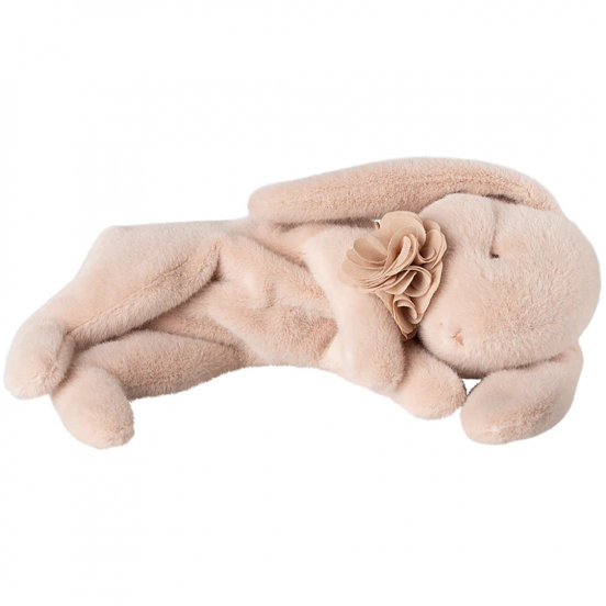 maileg knuffelkonijn sleeping bunny plush - powder - 28 cm