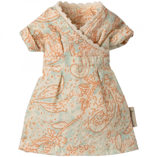 maileg poppenkleding moeder - bloemenjurk - 15 cm