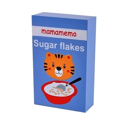 mama memo houten pak cornflakes