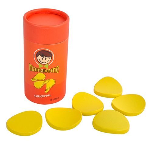 mama memo houten chips in koker