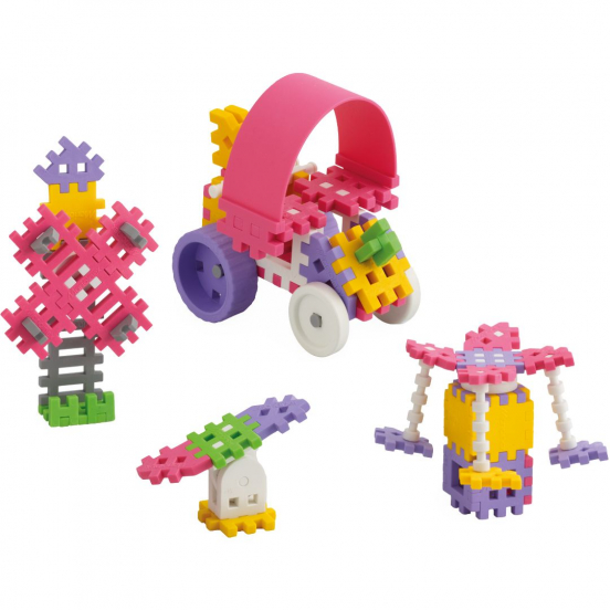 marioinex mini waffle constructor pink - 70st