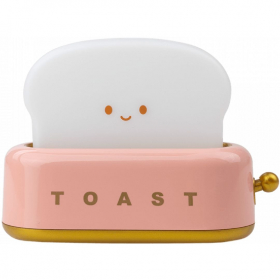 mary's nachtlampje toaster - roze