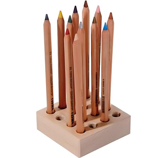 mercurius houten potlodenblok - 16-gaats dik
