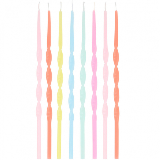 meri meri tafelkaarsen liberty - regenboog - 16st