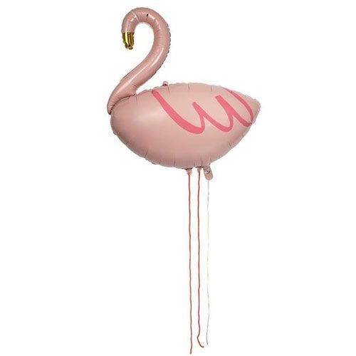 meri meri reuze folieballon - flamingo