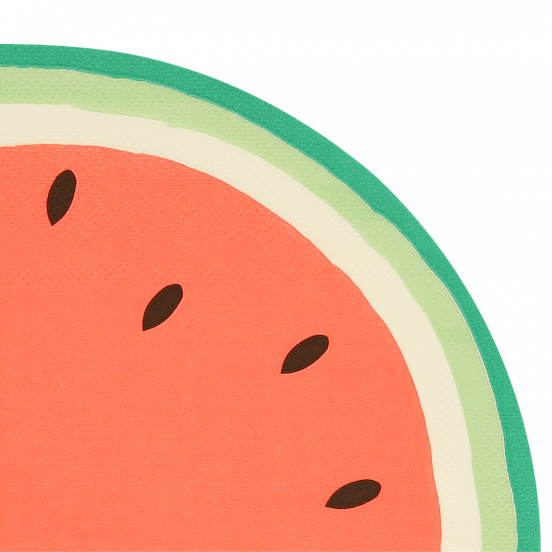meri meri servetten watermeloen - 16st 