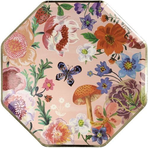 meri meri bordjes natalie lété flora - large - 8st