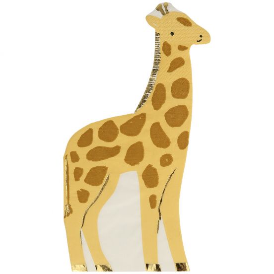 meri meri servetten giraf - 16st