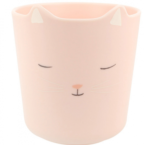 meri meri beker herbruikbaar pink cat