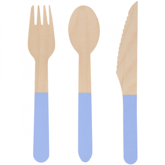 meri meri bestek cornflower blue - 24st