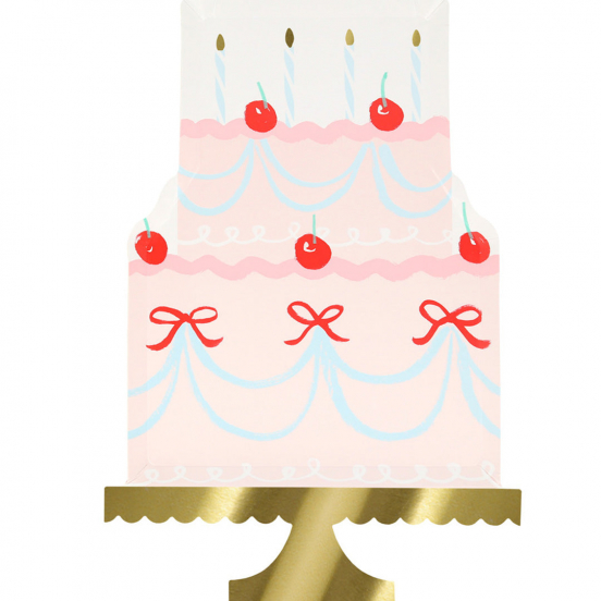 meri meri borden fancy cake - 8st