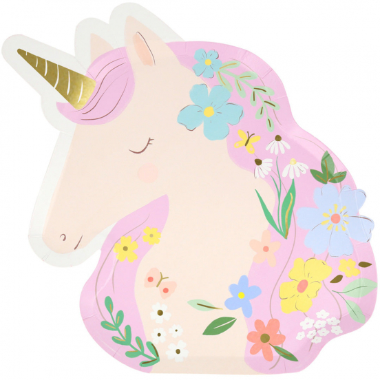 meri meri borden meadow unicorns - 8st