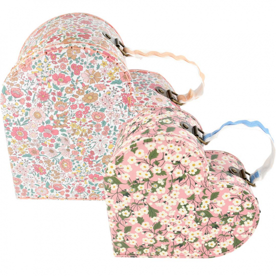 meri meri kinderkoffers liberty - heart - 2st