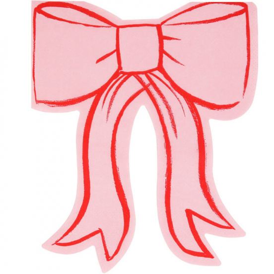 meri meri servetten bow - 16st