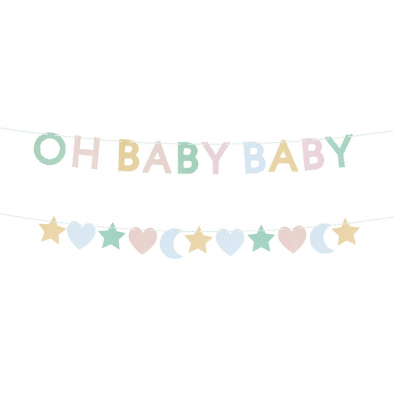 meri meri slinger baby - pastel - mini