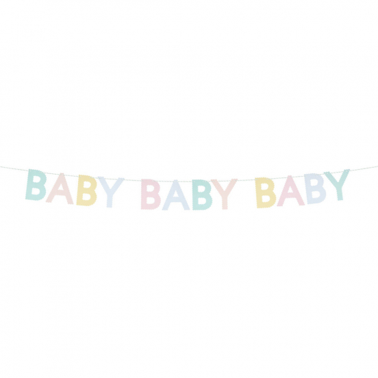 meri meri slinger baby - pastel