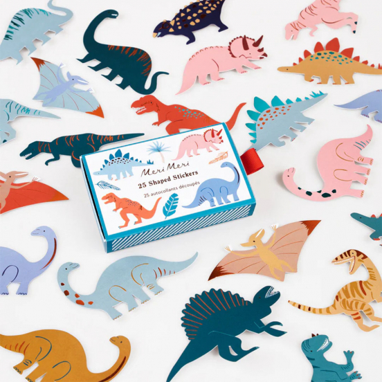 meri meri stickers dinosaur - 25st