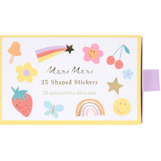meri meri stickers happy icon - 25st