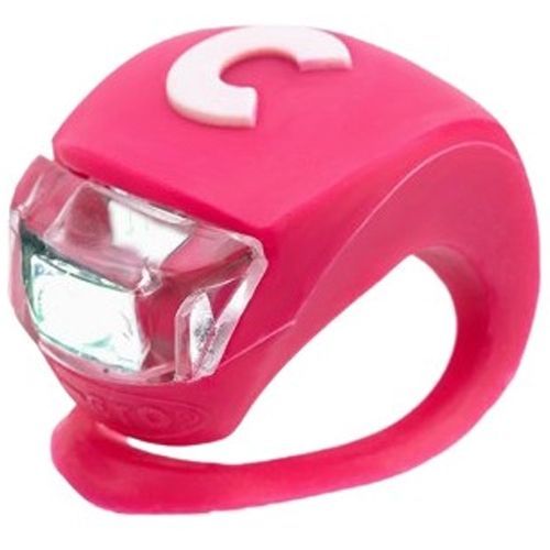 micro step LED fietslampje deluxe - roze