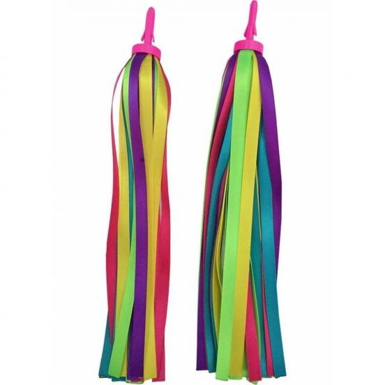 micro streamers voor kinderstep - regenboog
