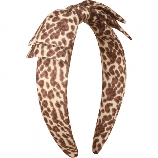 mimi & lula haarband leopard edie bow alice