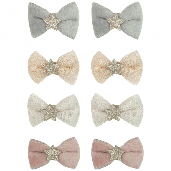 mimi & lula haarclipjes mini prima ballerina - 8st