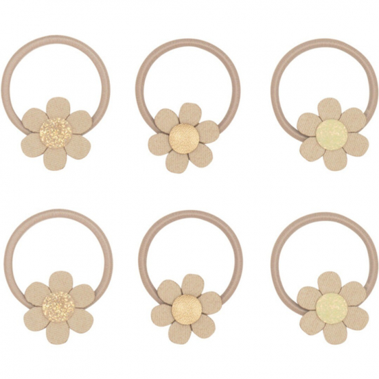 mimi & lula haarelastiekjes mini daisy - 6st 
