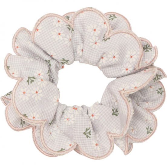 mimi & lula haarelastiekjes scrunchie scalloped floral