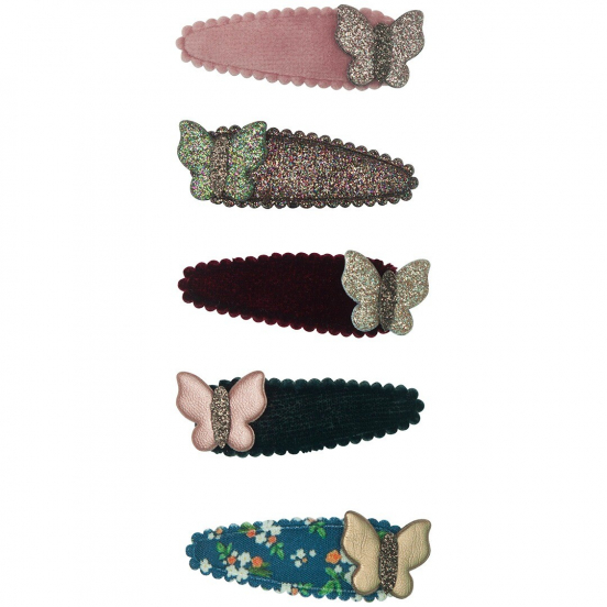 mimi & lula haarspeldjes mini butterfly mabels - 5st 