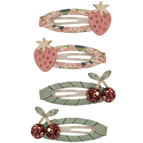 mimi & lula haarspeldjes fruity floral - 4st 