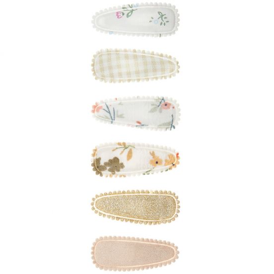 mimi & lula haarspeldjes mini mable - floral - 6st