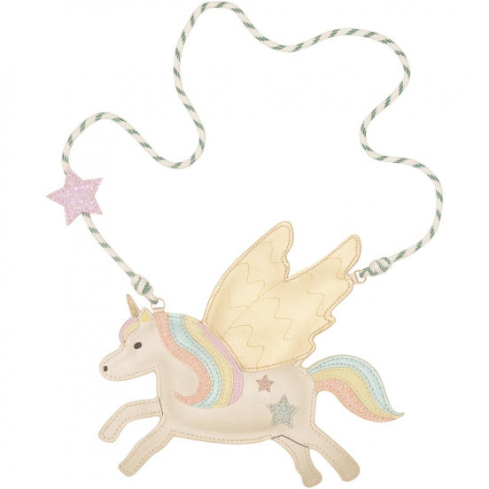 mimi & lula schoudertasje flying unicorn