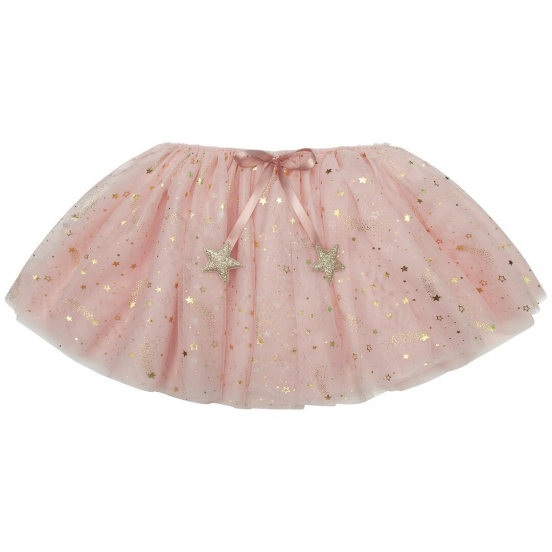 mimi & lula tule kinderrok pink shooting star  