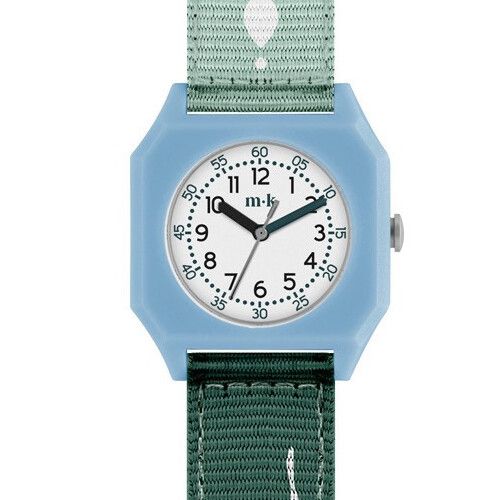 mini kyomo kinderhorloge eucalyptus rain - limited edition