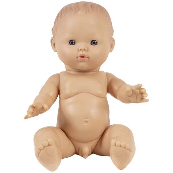 minikane babypop vintage jongen - césar - 34 cm 