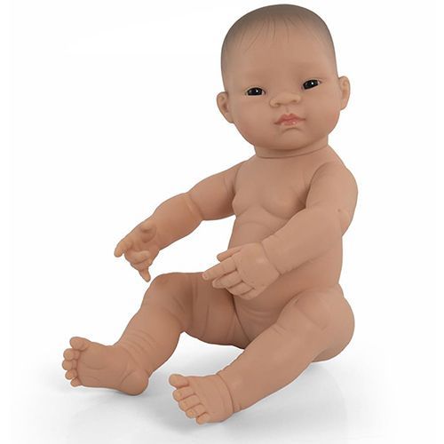 miniland babypop aziatisch meisje - 40 cm