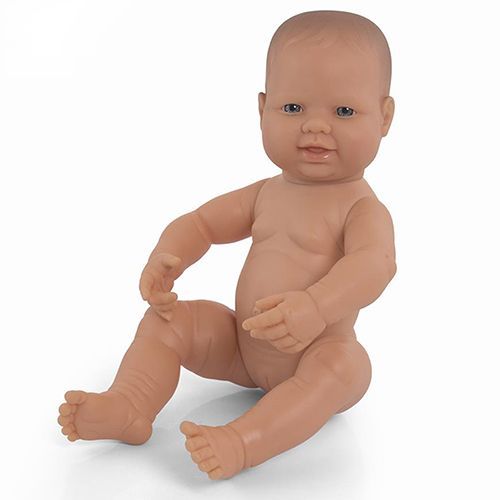 miniland babypop europees meisje - 40 cm