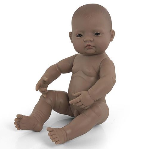 miniland babypop latijns-amerikaanse jongen - 40 cm