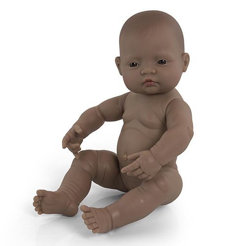 miniland babypop latijns-amerikaans meisje - 40 cm