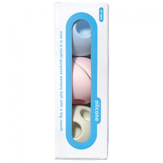 moluk sensorische speelballen mox - pastel - 3st  