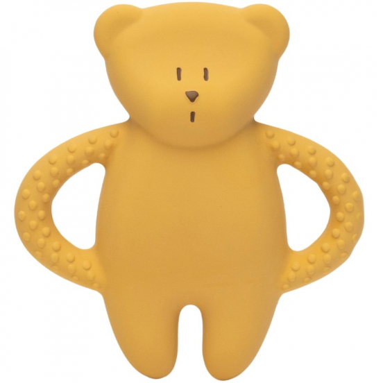 moonie bijtring bear - honey natur