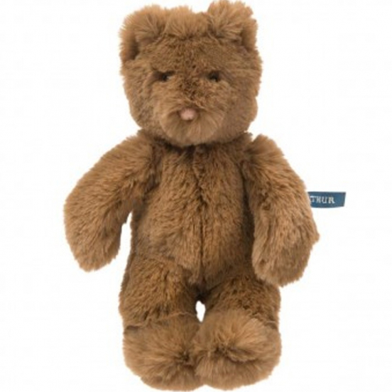 moulin roty knuffelbeer arthur et louison - bruin - 23 cm 
