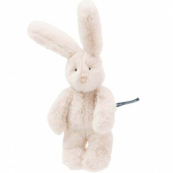 moulin roty knuffelkonijn arthur et louison - crème - 23 cm